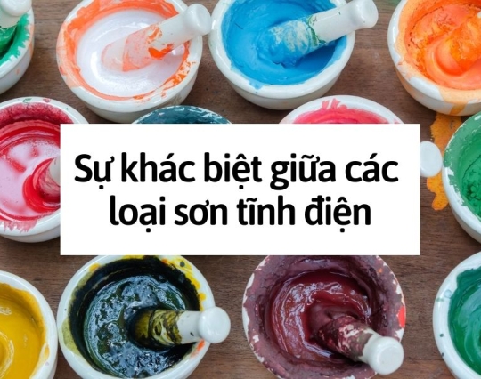 Sự khác biệt giữa các bột sơn tĩnh điện