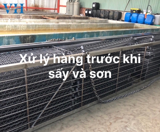 XỬ LÝ HÀNG TRƯỚC VÀ SAU KHI SẤY SƠN 